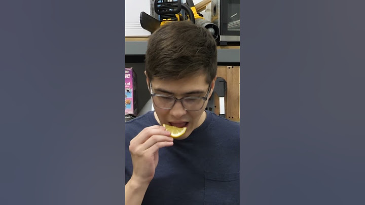 Making sour taste sweet