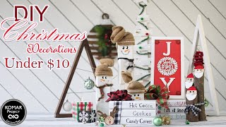 10 DIY Christmas Decorations You can Make Under $10