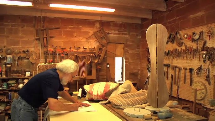 Making an Abstract Wood Sculpture - Art, Carving 