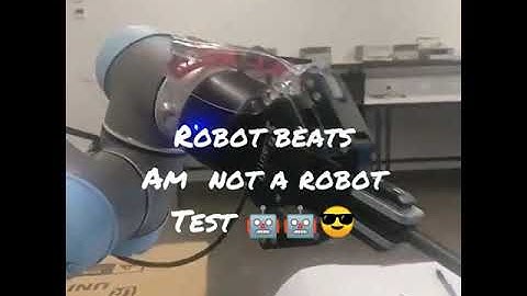 Robot Destroys am not a Robot Test.... 🤖😏 #shorts #comedy