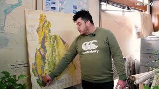 San Juan, un rompecabezas de 4 pieza geológicas