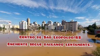 Centro de São Leopoldo/RS - 09/05/2024 - Enchente segue baixando lentamente...