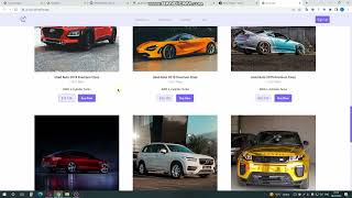 048 Website beautiful modern design. Car Sale. React. Responsive. Deploy.