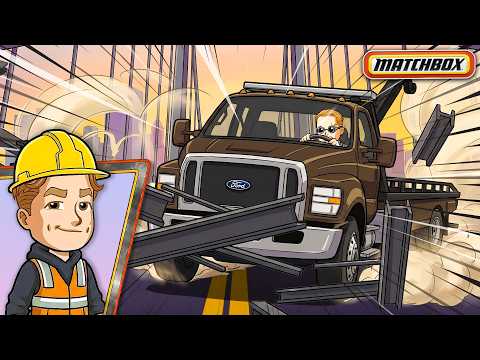 ¡Persecusión en el puente! 🚧🚗 | Equipo Matchbox | Episodio 1