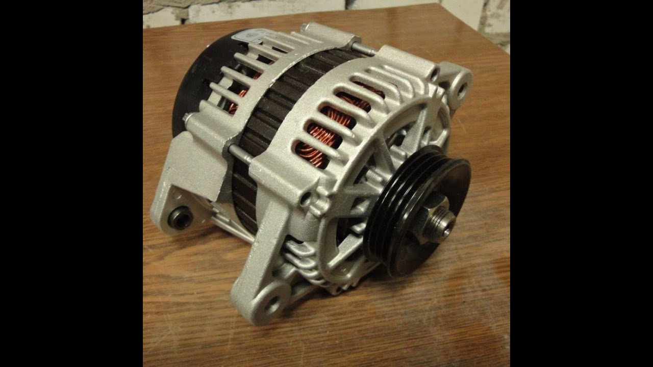 Замена генератора ДЭУ Матиз. - YouTube
