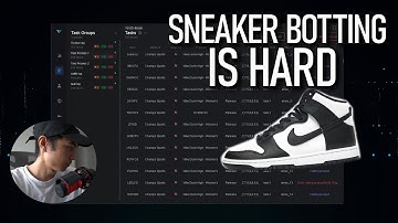 SNEAKER BOTTING IS HARD 😭 - DUNK HIGH LIVE COP