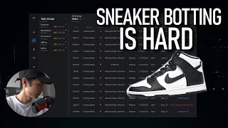 SNEAKER BOTTING IS HARD 😭 - DUNK HIGH LIVE COP screenshot 2