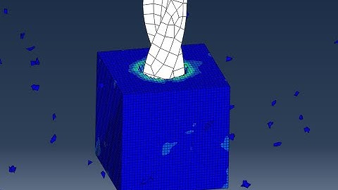 ABAQUS drilling simulation tutorial