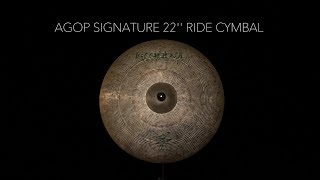 Istanbul Agop Signature 22'' Ride Cymbal with Tom Meadows | Gear4music demo