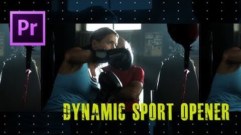Dynamic Sport Opener Premiere Pro Templates