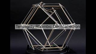 24-Strut Tensegrity Rhombic Dodecahedron
