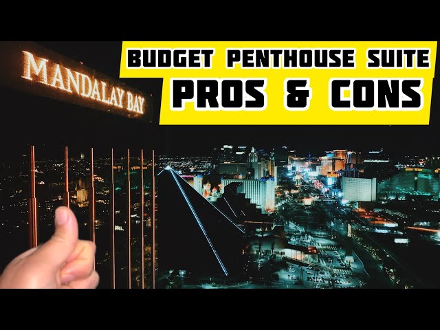 Mandalay Bay - One Bedroom Penthouse Sky View Suite Review