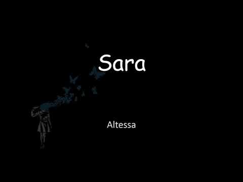 Sara - Tradução and lyrics - Altessa