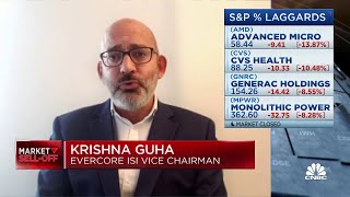 Recession risks remain high, and a 2023 recession appears likely, says Evercore's Guha