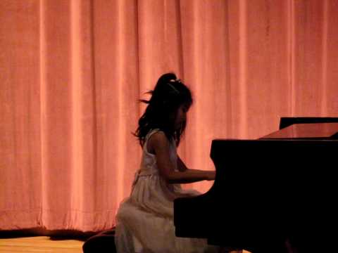 Kristina's Piano Recital - Melody - January 17, 2010