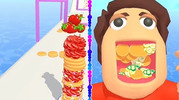 Pancake Run All Levels Gameplay Walkthrough Android, iOS NEW UPDATE SEP271