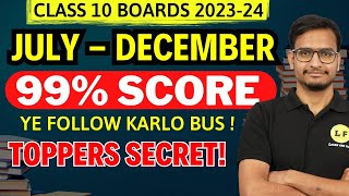 Class 10 Boards 180 Days Master Plan | Follow This Strategy to Score 99% in Exam 2024 | Toppers Tips