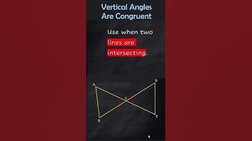 Vertical Angles & Proofs