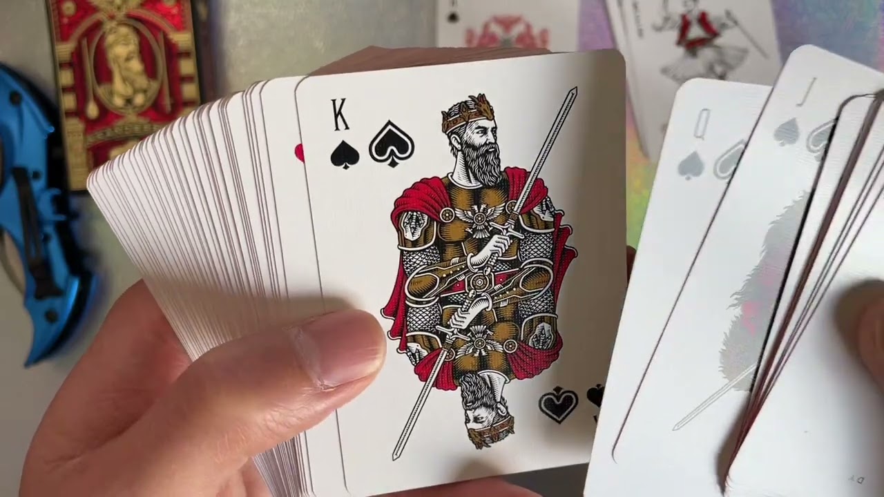 Skanderbeg, Freedom Playing Cards (Red & Gold Foil edition) 