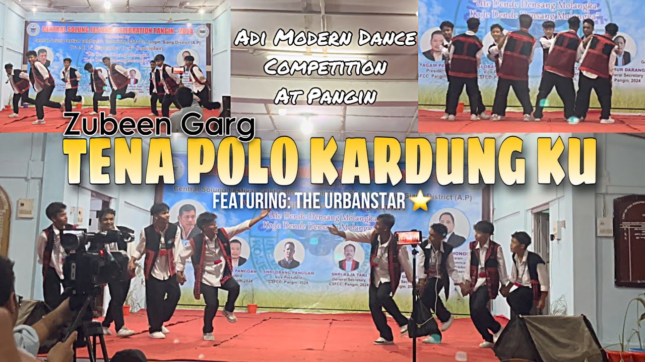 Tena Polo Kardung Ku | Adi Modern Dance |  Solung Festival at Pangin 2024 | Feat. The Urbanstar