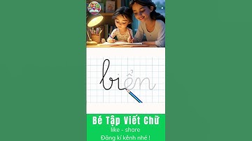 Tập viết chữ biển - lớp cô trà #tapdoc   #hocvietchu   #chữ cái   #tapviet    #hocchucaitiengviet