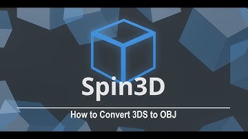 How to Convert 3DS to OBJ | Spin 3D Mesh Converter Tutorial