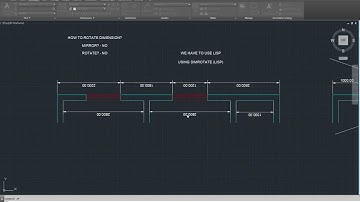 How to Rotate Dimension in AutoCAD