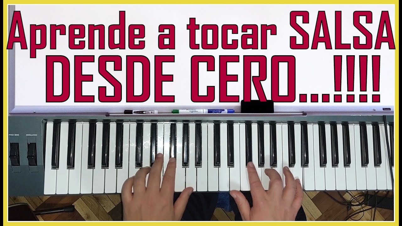 Salsa en el  PIANO Modo Fácil!! TUS PRIMEROS PASOS!!
