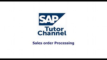 Sales Order Processing in SAP Business One