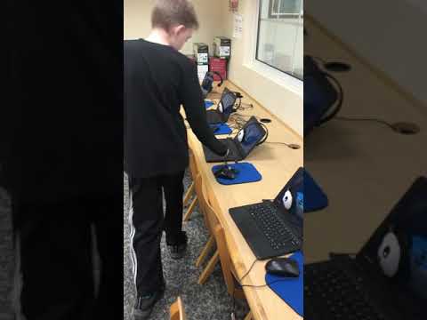 Quaid turning on/ login school computers