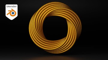 Abstract Twisted Torus Blender Tutorial