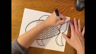 Celebrity Continuous Line Drawing - Fish Wealth