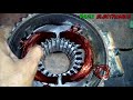 1 Hp Mono Block Motor Rewinding Details And Winding Data In Hindi Urdu