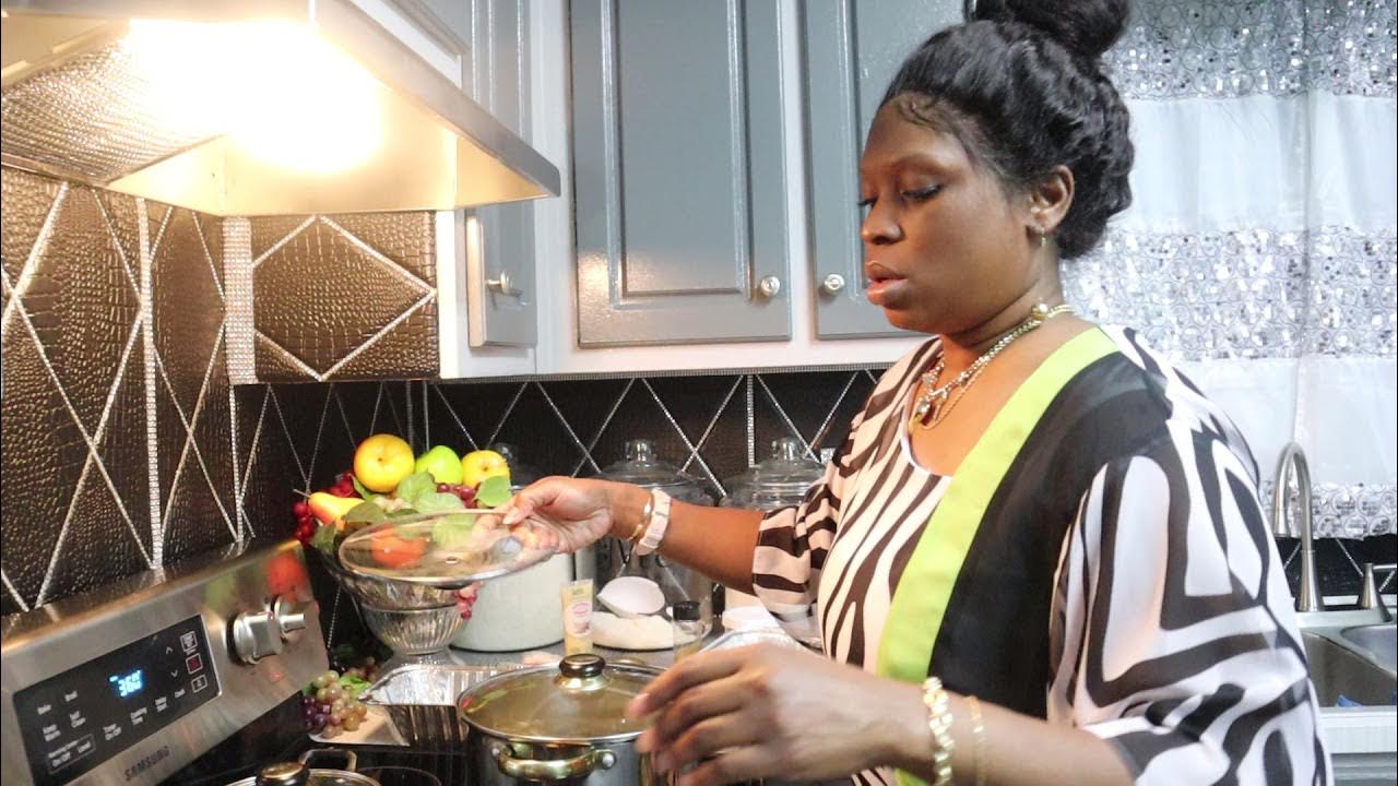 Cooking Collard Greens & Lima Beans YouTube