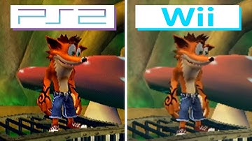 PS2 vs. Wii Face-Off | Crash of the Titans (2007) Full Graphics Comparison