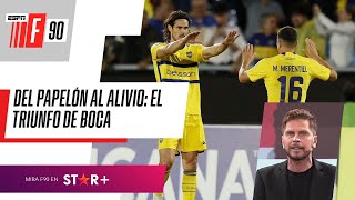 Cavani Fue Héroe Y Salvó A Boca Del Papelón La Editorial De Vignolo En 