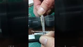 Crafting a Custom Wood Ring with Sand Inlay