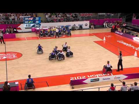 Wheelchair Ruby - GBR vs SWE - Mixed - 5/6 Place - London 2012 Paralympic Games