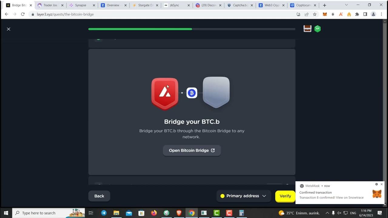 Bridge bitcoin with layerzero youtube