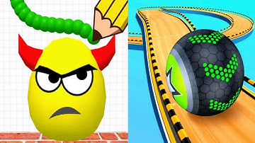 Draw To Smash vs Going Balls - Satisfying ASMR Gameplay Max Level