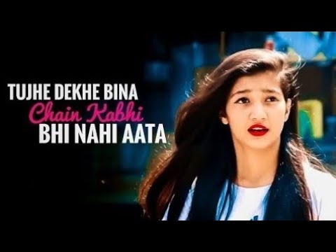 Tujhe Dekhe Bina Chain Kabhi Bhi Nahi Aata | Rahul & Amrita | Cute School Love Story | Sad Song 2018