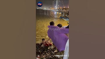 Cứu sống bé trai trôi dạt giữa sông Hàn trong đêm #tintuc  #tintucanv #news #anv