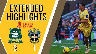 EXTENDED HIGHLIGHTS Plymouth Argyle vs Sutton United 06\/01\/24 FA Cup