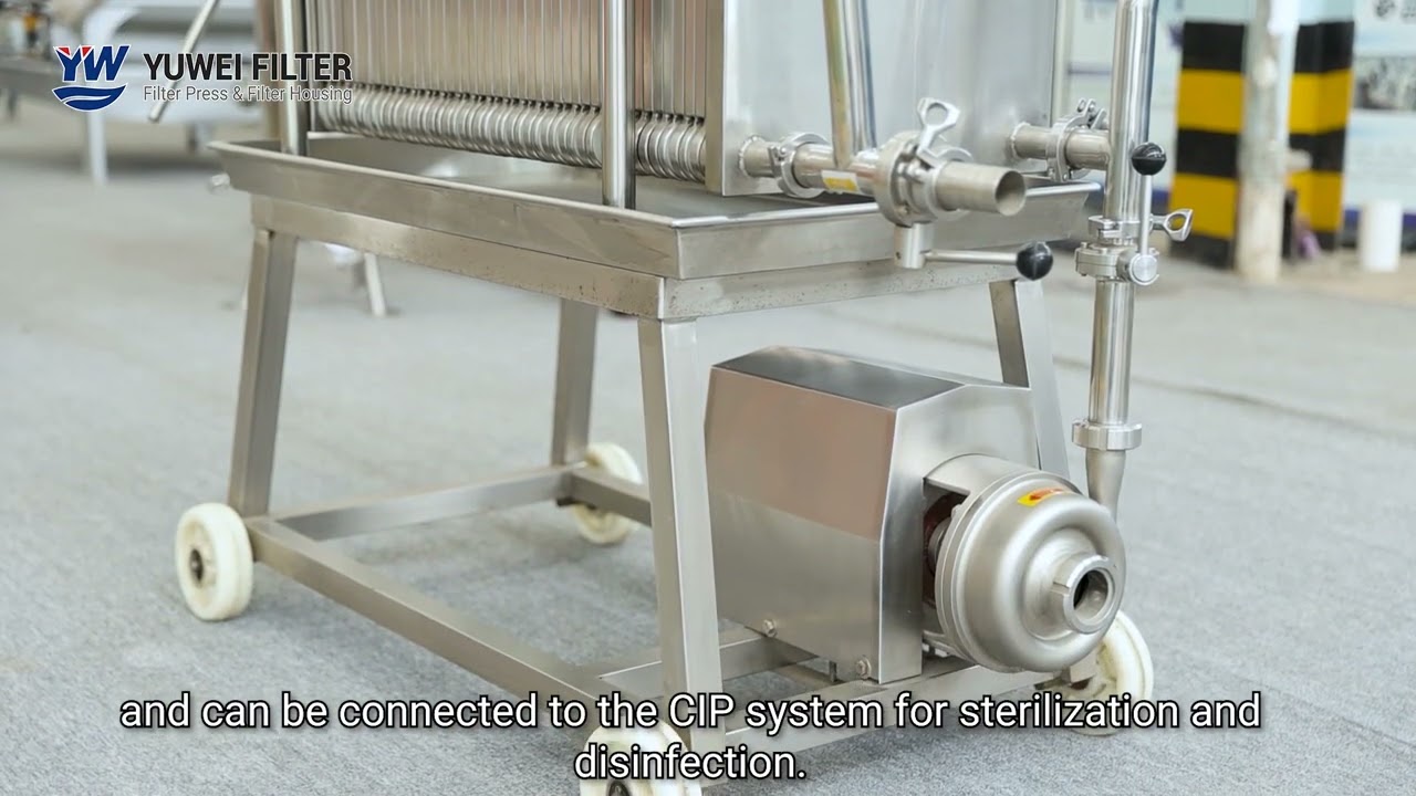 Yuwei Stainless Steel plate and frame filter sheet filter introduction