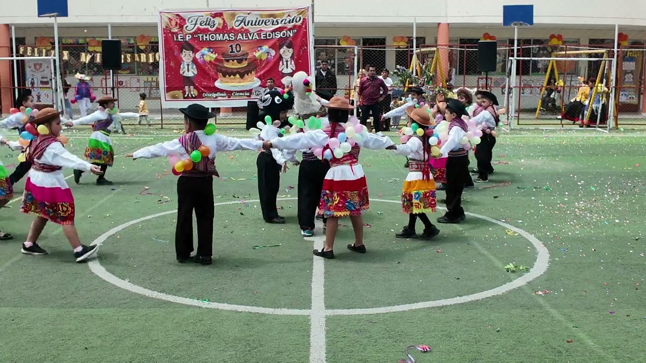 Danza Santiago de junin - 1ro Primaria