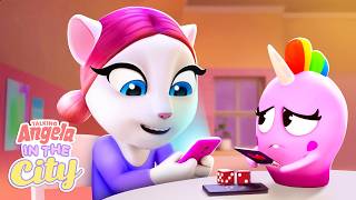 The Friendship Test 🤳😢 Talking Angela: In The City | LIVE Cartoons for Kids