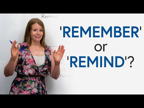 वीडियो: याद रखने वालों का क्या मतलब है?