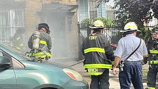 FDNY BOX 3643 ~ FDNY OPERATING AT 10-75 FIRE IN WALLS ON OLINVILLE AVENUE IN WILLIAMSBRIDGE, BRONX.