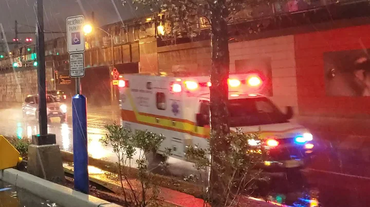 Newark NJ UMDNJ Unit Responding 11-24-19