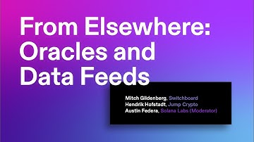 Breakpoint 2021: From Elsewhere: Oracles and Data Feeds